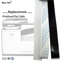 Kabel Head WEL-TRY untuk HP PageWide Pro X452/X477/X552/X577/X585/X586 A4 FFC - Kualitas Tinggi Garansi 18 Bulan