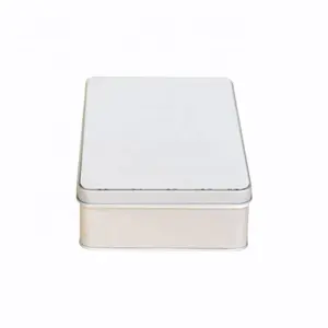 Subbank Sublimation Tin Box Blanks Wholesale NEW Square Christmas Candy Box Custom Sublimation metal candy boxes
