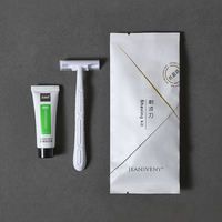 Bon marché, ensemble de commodités jetables populaires pour hôtels, taille de voyage, kit dentaire