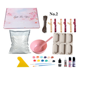 Ensemble de bricolage personnalisé en gros de moule en plâtre de <span class=keywords><strong>Paris</strong></span> <span class=keywords><strong>fournitures</strong></span> d'artisanat en gypse - Product Image 4