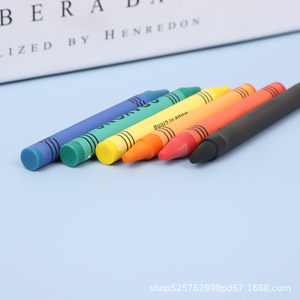 Stylos de <span class=keywords><strong>peinture</strong></span> graffiti en caoutchouc écologiques pour enfants, boîte de 12 couleurs, pastels à l'huile, fournitures artistiques, n'altèrent pas la peau des mains - Product Image 6