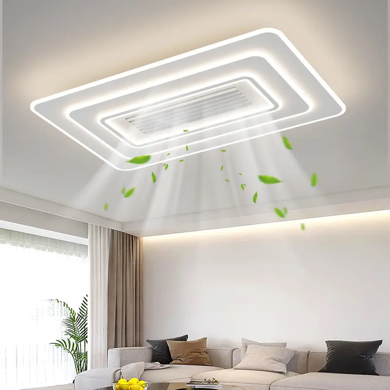 Plafonnier led en forme de nuage avec ventilateur ventilateur de plafond créatif moderne simple avec lumière télécommande chambre lumière de la chambre des enfants