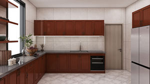 Mueble de Cocina Modular Moderno Multifuncional de Fabricación China, Mueble de Cocina de Madera Personalizado - Product Image 3