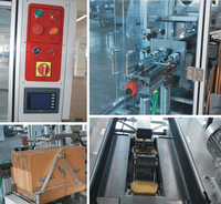 Máquina Selladora de Cajas de Cartón Vertical Automática CXJ-4030C con Cubierta de Seguridad Transparente, Caja de Succión al Vacío y Sellado de Cinta en la Parte Inferior
