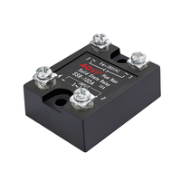 Relais statique monophasé SSR-210B 10A DC-AC, entrée 3-32VDC, sortie 24-380VAC, module SSR à déclenchement par passage par zéro