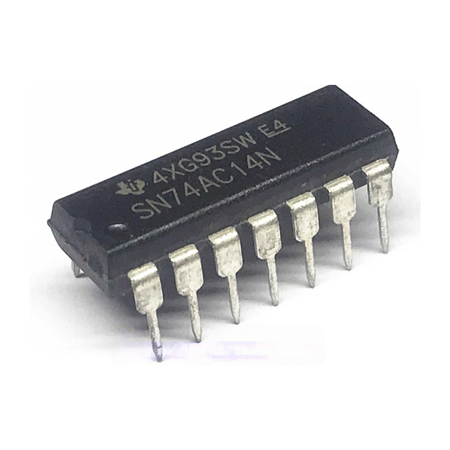 New and Original SN74AC14N AC14 Logic IC Hex Schmitt Trigger Inverter 14-PDIP High Speed Digital Integrated Circuit IC