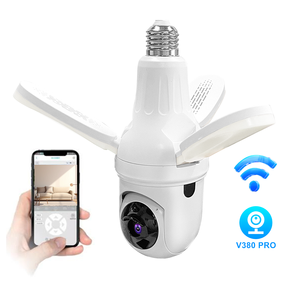 Bombilla LED E27 con Cámara <span class=keywords><strong>V380</strong></span>, Cámaras de Seguridad para el Hogar, Comprar <span class=keywords><strong>en</strong></span> Línea - Product Image 1