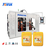 Machine automatique de moulage par extrusion-soufflage de jerrycan d'huile végétale en plastique de 5L