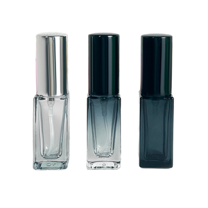 Portable 5ml/10ml <span class=keywords><strong>gris</strong></span> dégradé bleu épaissi verre vaporisateur voyage vide <span class=keywords><strong>parfum</strong></span>/botanique emballage plat sérum/emballage - Product Image 1