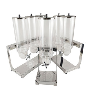 <span class=keywords><strong>Distributeur</strong></span> Double supermarché de bonbons, contenance de 7,0 l, pour aliments secs, clair, <span class=keywords><strong>Mini</strong></span> sauce, mélange de bonbons, - Product Image 3