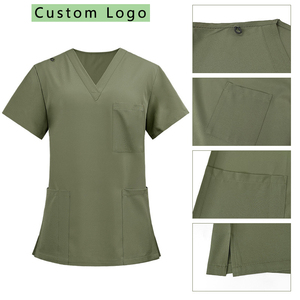 <span class=keywords><strong>Uniforme</strong></span> Médico Personalizado con Logotipo, Conjunto de Uniformes Antiarrugas para Doctores, Uniformes de Alta Calidad para Hospitales Dentales, <span class=keywords><strong>Uniforme</strong></span> de Enfermera - Product Image 2