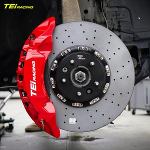 ชุดเบรก TEI S-<span class=keywords><strong>X10</strong></span> 10 ลูกสูบ คาร์บอนเซรามิก ขนาดใหญ่ 400 มม. 420 มม. 440 มม. สำหรับรถเทสล่า โมเดล เอส เพลิด - Product Image 1