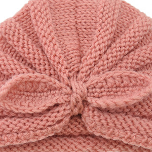 Hefu, Jersey de punto con Orejas de conejo para niños, sombrero indio de ganchillo anudado para bebé - Product Image 3