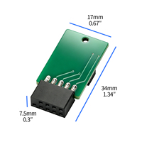 Carte mère avec interrupteur d'alimentation 9 broches 10 broches 2x5 broches, bouton marche/arrêt et réinitialisation pour serveur de bureau, outil de test de démarrage, réparation PC, assemblage DIY