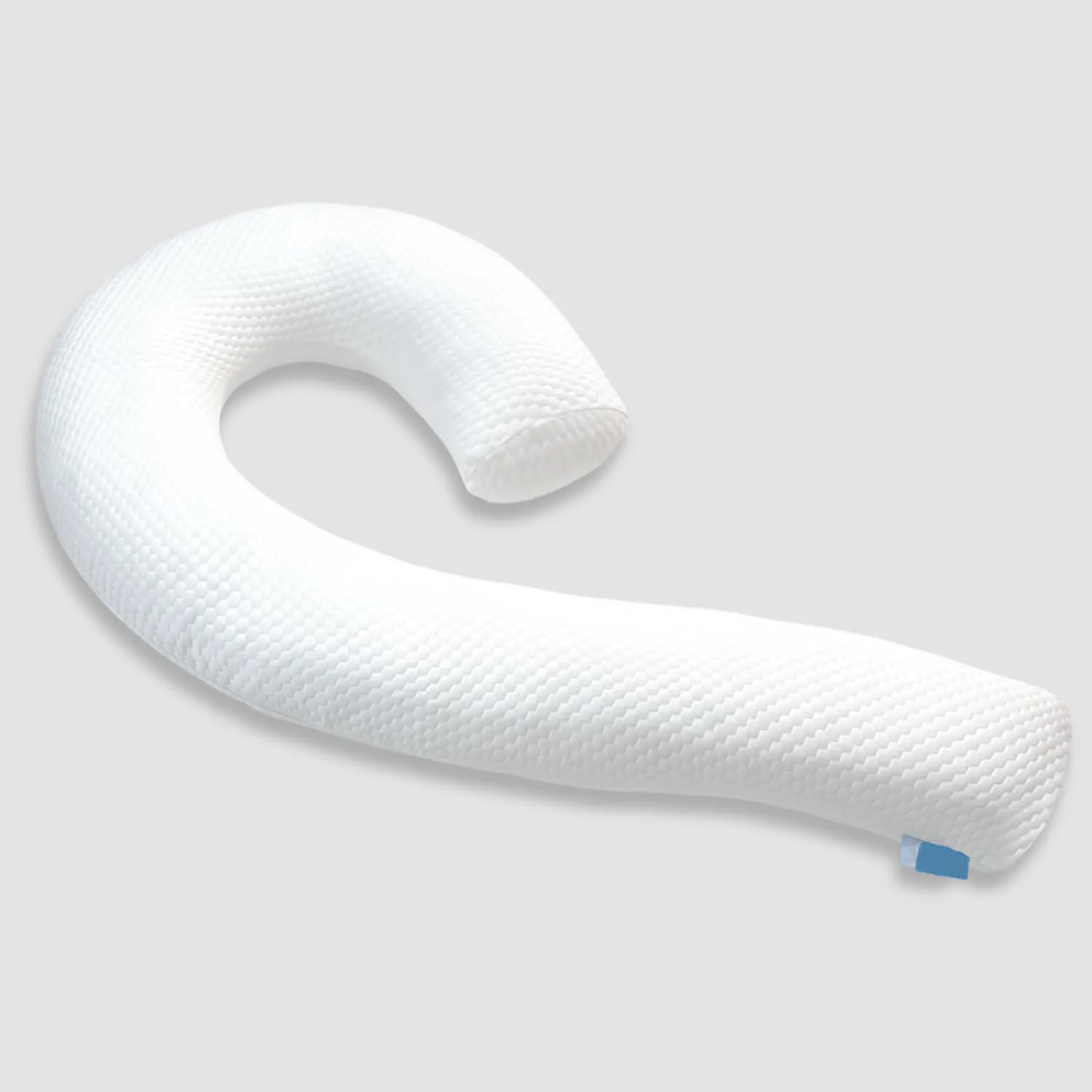 Summer Use Side Sleeper Swan Shaped Shredded Memory Foam Soft Long Bed Pillows Body Pillow for Pregnancy Side Sleeper