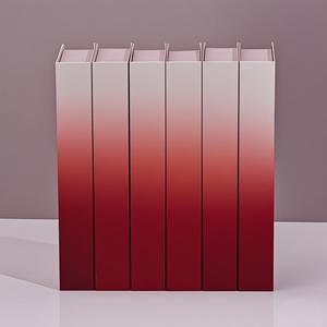 Fashionable Gradient Solid Color Decorative Book Home Living Room Decorative Fake Book Faux Fake Decoration Books