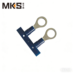 Terminales de Anillo Aislados de Nylon <span class=keywords><strong>RVN</strong></span> 1500PCS/Reel AWG (14-12) en Cadena, Material de Cobre, Color Amarillo - Product Image 2