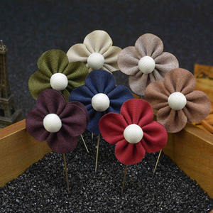 Spilla spilla con risvolto personalizzato di lusso sposo Boutonniere matrimonio all'ingrosso con risvolto <span class=keywords><strong>a</strong></span> fiore vestito da uomo - Product Image 2