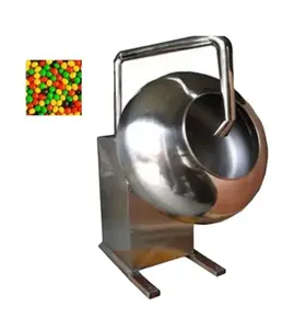 Machine d'enrobage de noix d'amandes au chocolat de haute qualité Machine d'enrobage de bonbons au sucre d'arachide