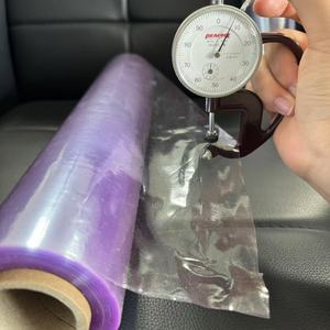 <span class=keywords><strong>Film</strong></span> transparent violet PVC <span class=keywords><strong>Film</strong></span> PVC transparent <span class=keywords><strong>Film</strong></span> PVC brillant rouge pour couverture de livre - Product Image 4