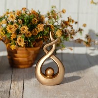 Ornements Nordiques Simples de Luxe en Résine, Artisanat Écologique pour Meuble à Vins, Décorations d'Intérieur et de Pendaison de Crémaillère pour Entrée de Salon