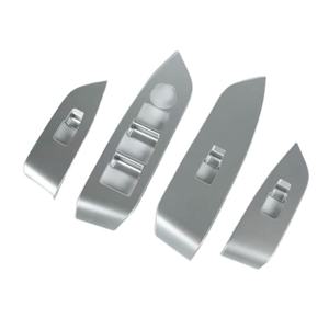 Botón de interruptor de vidrio para ventana, accesorios interiores, cubierta embellecedora de fibra de carbono para <span class=keywords><strong>Mazda</strong></span> 2017 CX5 2018 2019 2020 2021 <span class=keywords><strong>2022</strong></span> - Product Image 1
