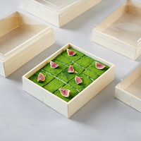 Boîte d'emballage personnalisée jetable pour sushis, gâteaux et plateaux de fruits, avec séparateurs et couvercle transparent, pour traiteur, pique-niques et fêtes