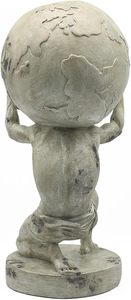 Statuetta Scultura Lukitas Atlas che Sostiene la Terra, Ornamento Creativo per Casa, Ufficio, Soggiorno - Product Image 5