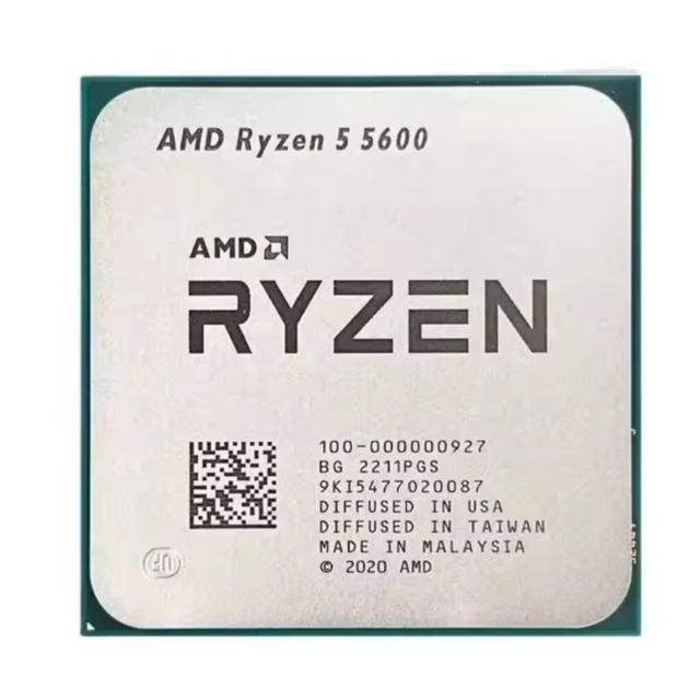 High Speed A-M-D R'yzen 5 5600 R5 5600x 3.5 GHz 12-Thread CPU Processor Factory Wholesale Price