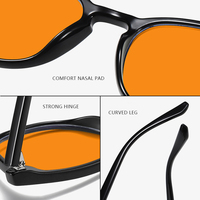 Monture de lunettes optiques rétro TR90 de haute qualité, lunettes de jeu sur ordinateur, lunettes de créateur personnalisées pour femmes et hommes, lunettes anti-lumière bleue