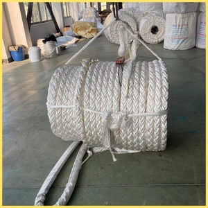 Corde en PP blanc 6mm 10mm 14mm 16mm corde en plastique torsadée polypropylène 3 brins cordes pour l'agriculture emballage flottant pêche - Product Image 6