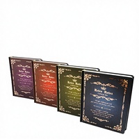 Carnet de notes personnalisé 2026, couverture rigide, estampage à chaud, carnet de notes classique magique avec des pages magnifiques