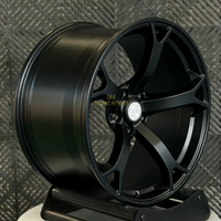 168 Jantes forgées sur mesure noires 18 19 20 21 22 pouces pour voitures de sport Nissan 300z 350z 370z Infiniti Q50 Q60 G35 G37 5x114.3 Nismo V1