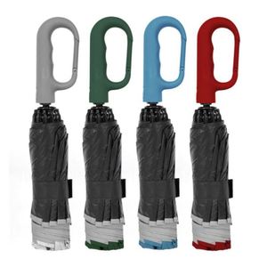Paraguas Plegable de 3 Secciones, Resistente al Viento, 8 Varillas, Protección UV, Impresión Personalizada, Totalmente Automático, Fácil de Transportar, con Logotipo - Product Image 1
