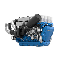 Moteur diesel marin Weichai Baudouin 6F21 à 6 cylindres, 4 temps, refroidi par eau, en vente chaude