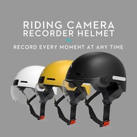 Caméra de casque HD pour la moto, les sports et la sécurité, avec WiFi et prise en charge de la haute définition 4K, caméra d'action pour vélo