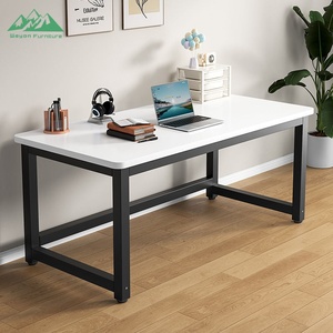 Scrivania Industriale Resistente Wayon, Tavolo da <span class=keywords><strong>Studio</strong></span> con Struttura in Acciaio Stabile per Uso Domestico e Commerciale - Product Image 3