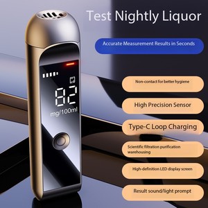 2025 New Arrival rượu <span class=keywords><strong>Tester</strong></span> breathalyzer chuyên dụng rượu Detector Độ chính xác dụng cụ đo lường - Product Image 4