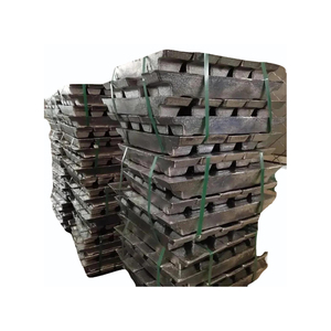 Barra de Aleación de Plomo Secundaria 99.97% Pb 25 Mt para Exportación, para Fundición de Lingotes de Plomo Puro - Product Image 1