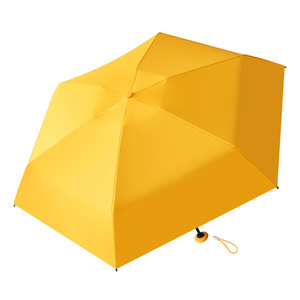 50% Ultra-Light Pocket <b>Umbrella</b> Black Rubber Sunscreen Rain Dual-Use Female Sun <b>Umbrella</b> Manufacturers Spot Wholesale Printing - Product Image 1