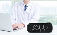 Étui de transport rigide léger pour stéthoscope S.E II avec poche en filet, équipement médical, accessoires pour infirmières, sacs et étuis en EVA