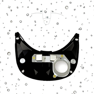 Cubierta de Faro Circular de Plástico ABS Negro Brillante, Estilo Retro <span class=keywords><strong>Cafe</strong></span> <span class=keywords><strong>Racer</strong></span>, <span class=keywords><strong>Universal</strong></span> para Motocicletas Modificadas - Product Image 2