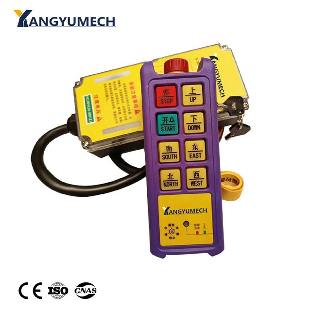 8 Directions Crane Remote Control  Factory Hoist Wireless Industrial Remote Control