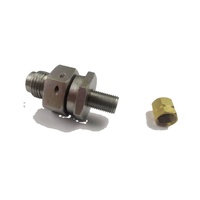 Vanne de charge d'azote en acier inoxydable moulé, neuve, pour accessoires de foreuse hydraulique, utilisation dans l'exploitation minière, garantie 6 mois