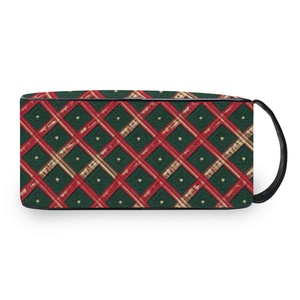 Trousse de Toilette de Voyage Grande Capacité Imperméable Portable avec Fermeture Éclair pour Noël - Product Image 3