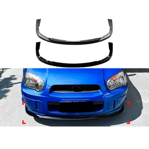 StarNav - Juego de 3 Piezas para <span class=keywords><strong>Impreza</strong></span> <span class=keywords><strong>WRX</strong></span> <span class=keywords><strong>STI</strong></span> 2004 2005, Alerón Delantero para Parachoques, Difusor Inferior, Kit de Carrocería, Protector, <span class=keywords><strong>Tuning</strong></span> - Product Image 1