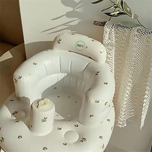 Inflatable air Baby Chair for Dining Self Inflating Baby Chair with Backrest Inflatable <b>Sofa</b> Baby - Product Image 2