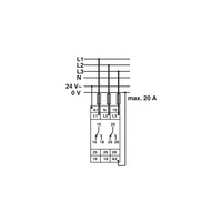 Relais de surveillance EMD-FL-3V-400 d'origine neuf - 2866064 &PH