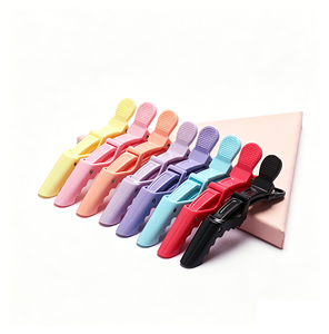 Pinzas <span class=keywords><strong>de</strong></span> <span class=keywords><strong>Pelo</strong></span> con Logotipo Personalizado, Pinzas <span class=keywords><strong>de</strong></span> Estilismo <span class=keywords><strong>de</strong></span> Salón con Resorte Metálico para Cortar, Teñir y Secar con Secador - Product Image 4
