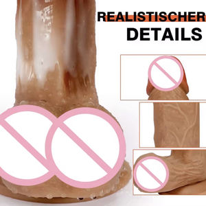 Sesso Dabal Dildo parti di sella femminile bambola masturbatore G punto per il pene lesbico Gay grande con il seno e realistico di spessore - Product Image 3